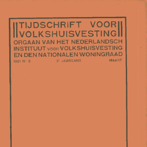 Tijdschrift voor Volkshuisvesting 2e jaargang 3 maart 1921