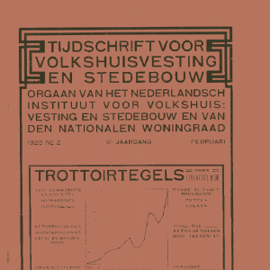 Tijdschrift voor Volkshuisvesting & Stedebouw 6e jaargang 2 februari 1925