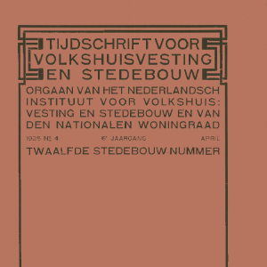 Tijdschrift voor Volkshuisvesting & Stedebouw 6e jaargang 4 april 1925