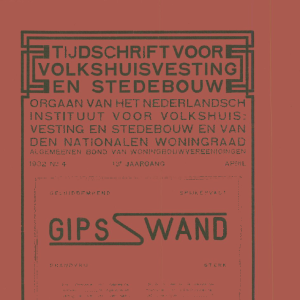Tijdschrift voor Volkshuisvesting & Stedebouw 13e jaargang 4 april 1932