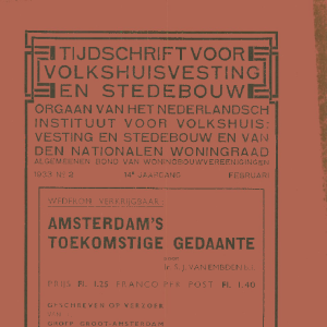 Tijdschrift voor Volkshuisvesting & Stedebouw 14e jaargang 2 februari 1933
