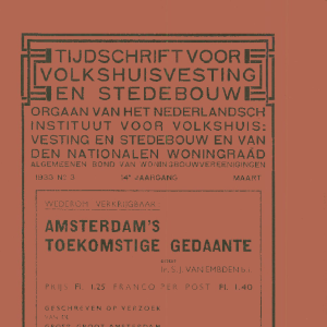 Tijdschrift voor Volkshuisvesting & Stedebouw 14e jaargang 3 maart 1933