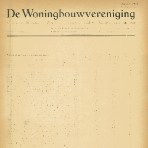 Tijdschrift voor Volkshuisvesting & Stedebouw 30e jaargang 1 Januari 1949