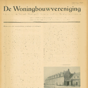 Tijdschrift voor Volkshuisvesting & Stedebouw 30e jaargang 7-8 Juli-Aug 1949