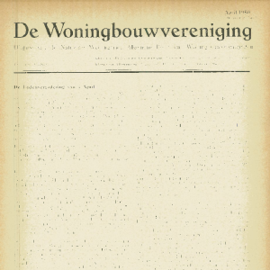 Tijdschrift voor Volkshuisvesting & Stedebouw 31e jaargang 4 April 1950