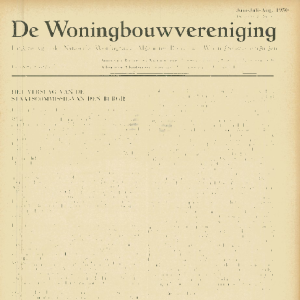 Tijdschrift voor Volkshuisvesting & Stedebouw 31e jaargang 7-8 Juli-Aug 1950