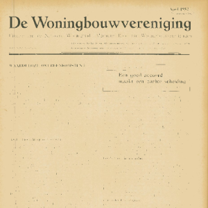 Tijdschrift voor Volkshuisvesting & Stedebouw 33e jaargang 4 April 1952