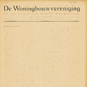 Tijdschrift voor Volkshuisvesting & Stedebouw 34e jaargang 5 Mei 1953