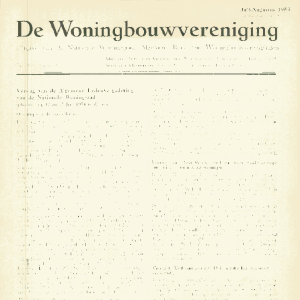 Tijdschrift voor Volkshuisvesting & Stedebouw 34e jaargang 7-8 Juli-Augustus 1953
