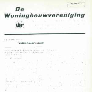Tijdschrift voor Volkshuisvesting & Stedebouw 36e jaargang 3 maart 1955