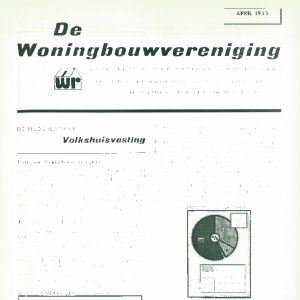 Tijdschrift voor Volkshuisvesting & Stedebouw 36e jaargang 4 april 1955