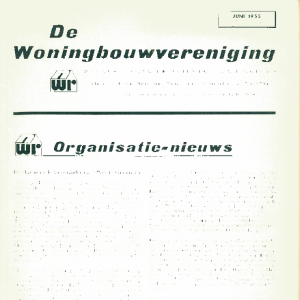 Tijdschrift voor Volkshuisvesting & Stedebouw 36e jaargang 6 juni 1955