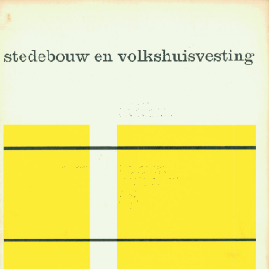 Stedebouw & Volkshuisvesting 39e jaargang 1-2 januari-februari 1958