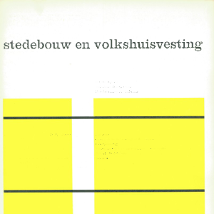 Stedebouw & Volkshuisvesting 39e jaargang 9 september 1958