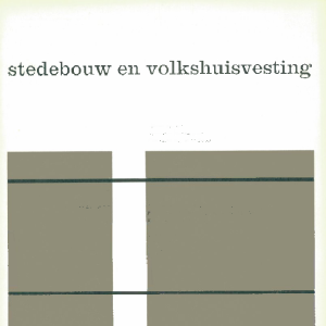 Stedebouw & Volkshuisvesting 39e jaargang 10 oktober 1958
