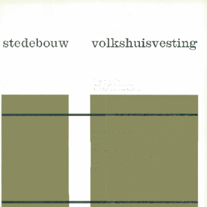 Stedebouw & Volkshuisvesting 41e jaargang 5 Mei 1960