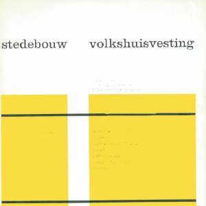 Stedebouw & Volkshuisvesting 41e jaargang 7-8 juli - augustus 1960