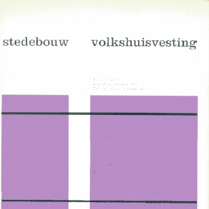Stedebouw & Volkshuisvesting 42e jaargang 4 April 1961