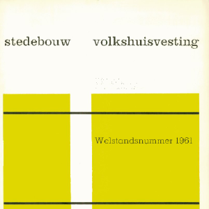 Stedebouw & Volkshuisvesting 42e jaargang 9 September 1961