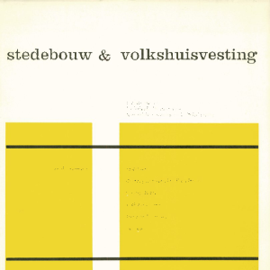 Stedebouw & Volkshuisvesting 44e jaargang 1 Januari 1963