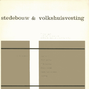Stedebouw & Volkshuisvesting 44e jaargang 2 Februari 1963