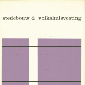Stedebouw & Volkshuisvesting 45e jaargang 4 April 1964