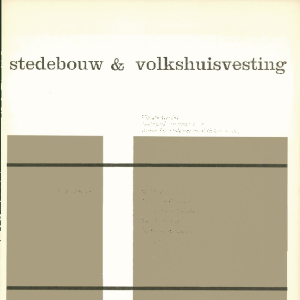 Stedebouw & Volkshuisvesting 45e jaargang 9 September 1964