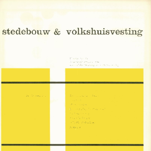 Stedebouw & Volkshuisvesting 46e jaargang 7-8 Juli-Augustus 1965
