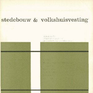 Stedebouw & Volkshuisvesting 47e jaargang 6 juni 1966