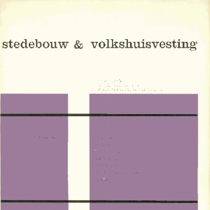 Stedebouw & Volkshuisvesting 47e jaargang 11 november 1966