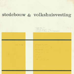 Stedebouw & Volkshuisvesting 50e jaargang 1 januari 1969