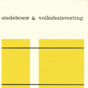 Stedebouw & Volkshuisvesting 51e jaargang 7 juli 1970