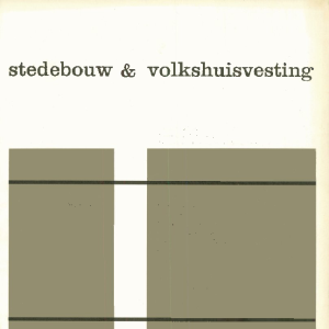 Stedebouw & Volkshuisvesting 51e jaargang 8 augustus 1970