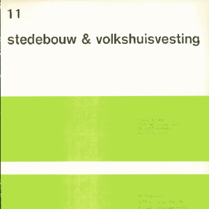 Stedebouw & Volkshuisvesting 52e jaargang 11 november 1971