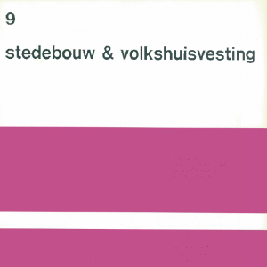 Stedebouw & Volkshuisvesting 53e jaargang 9 september 1972