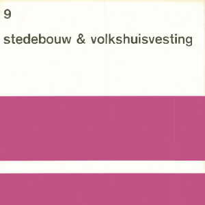 Stedebouw & Volkshuisvesting 54e jaargang 9 september 1973