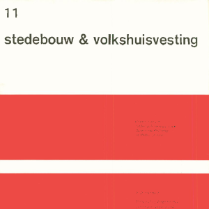 Stedebouw & Volkshuisvesting 55e jaargang 11 november 1974