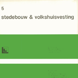 Stedebouw & Volkshuisvesting 57e jaargang 5 mei 1976
