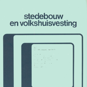 Stedebouw & Volkshuisvesting 60e jaargang 5 mei 1979