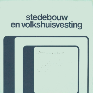Stedebouw & Volkshuisvesting 60e jaargang 10 oktober 1979