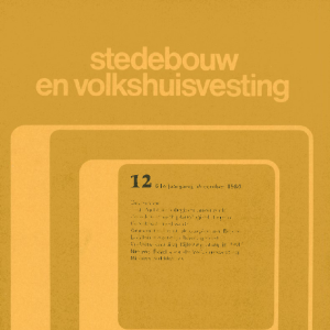 Stedebouw & Volkshuisvesting 61e jaargang 12 december 1980