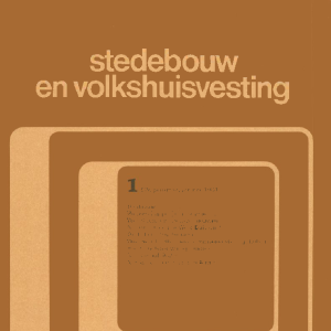 Stedebouw & Volkshuisvesting 62e jaargang 1 januari 1981