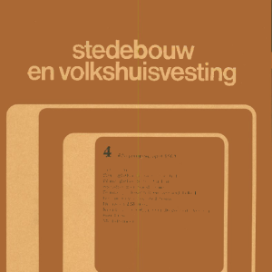 Stedebouw & Volkshuisvesting 62e jaargang 4 april 1981