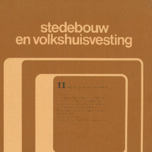 Stedebouw & Volkshuisvesting 62e jaargang 11 november 1981