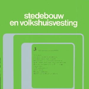 Stedebouw & Volkshuisvesting 64e jaargang 3 maart 1983