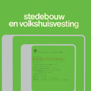 Stedebouw & Volkshuisvesting 64e jaargang 9 september 1983