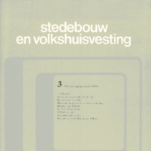 Stedebouw & Volkshuisvesting 65e jaargang 3 maart 1984
