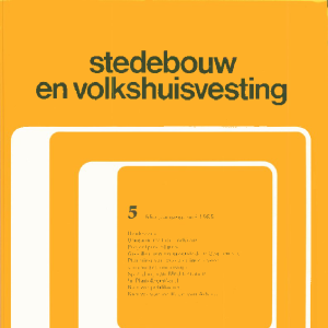 Stedebouw & Volkshuisvesting 66e jaargang 5 mei 1985