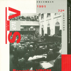Stedebouw & Volkshuisvesting 72e jaargang 6 december 1991