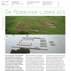 De Romeinse Limes als ruimtelijke opgave